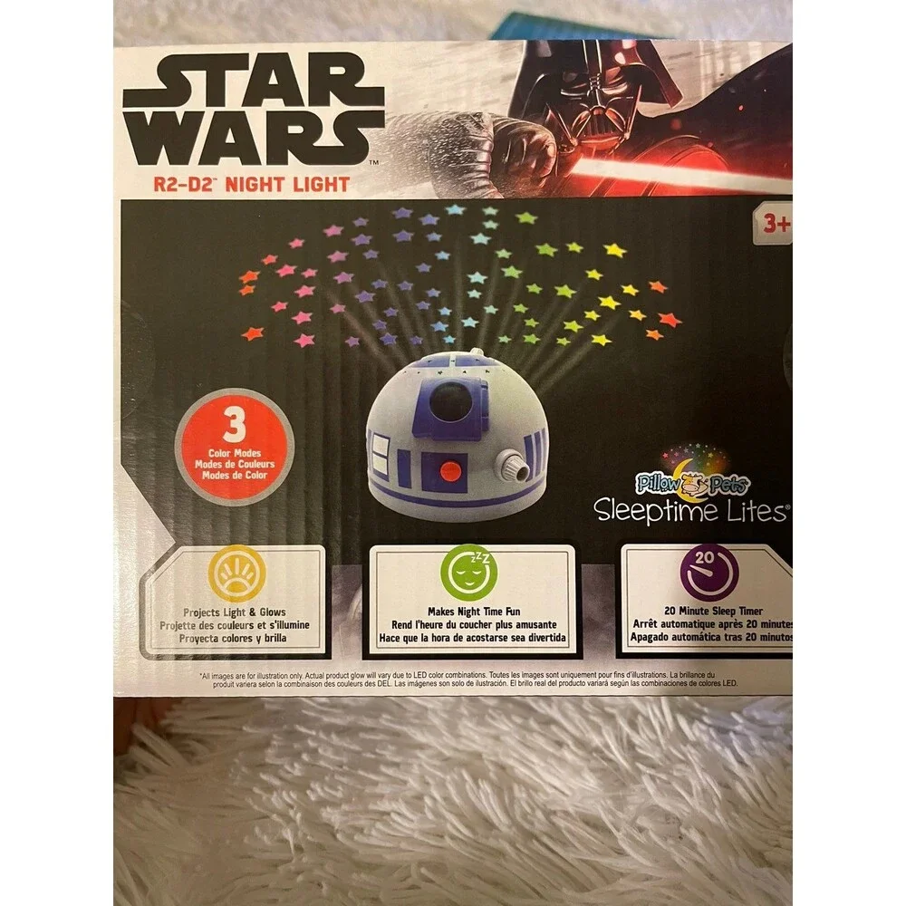 Star Wars R2D2 night light by Pillow Pets